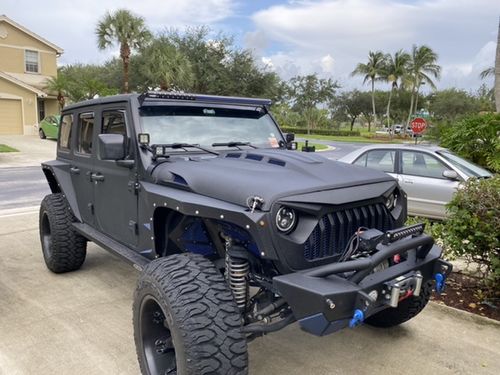 Customer photo review of AeroLidz Light Bar Cover - 50”/ 52” - Smoked - Single Row