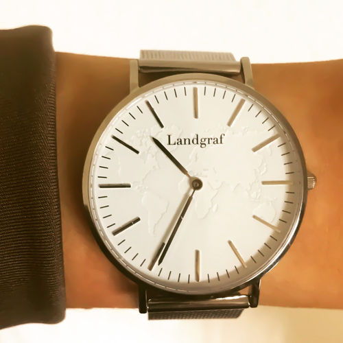 Customer photo review of World Edition Silver White
