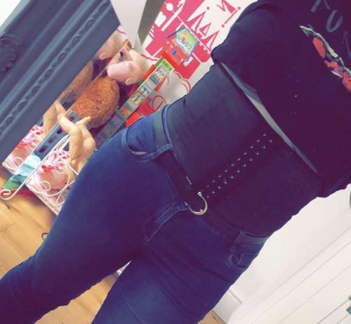 Customer photo review of Latex Waist Trainer