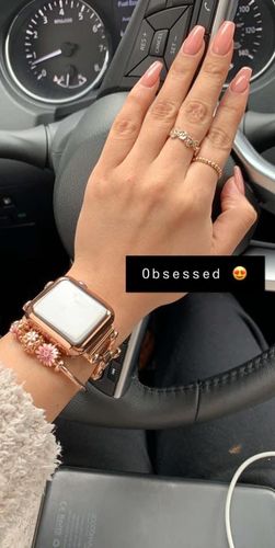 Customer photo review of Classic Link Bracelet for the Apple Watch in Rose Gold, Gold, or Silver