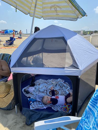 Customer photo review of Pop N' Go® Playpen