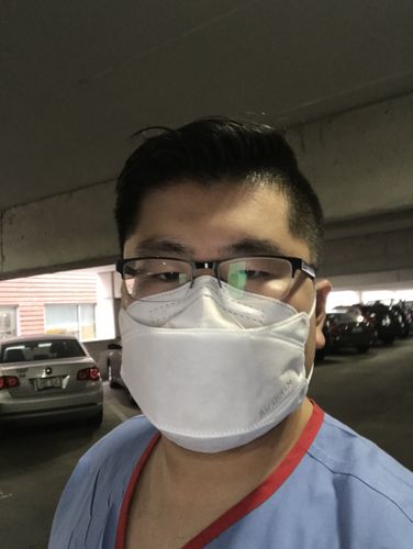 Customer photo review of AirQUEEN Nanomask