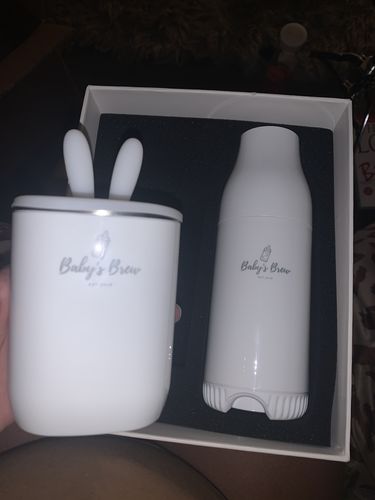 Customer photo review of Portable Bottle Warmer Pro Set