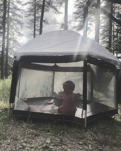 Customer photo review of Pop N' Go® Playpen