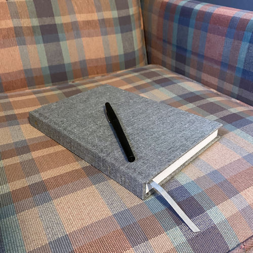 Customer photo review of Childhood History - Grey Tweed