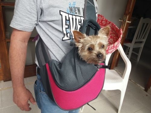 Customer photo review of Petyfy™ Shoulder Dog Bag