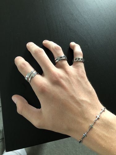Customer photo review of Kanji Love Pendant