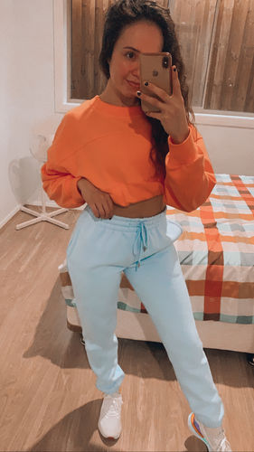 Customer photo review of Adjustable Cropped Jumper