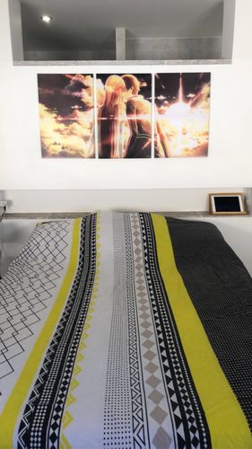 Customer photo review of Décoration Murale Sword Art Online Asuna X Kirito