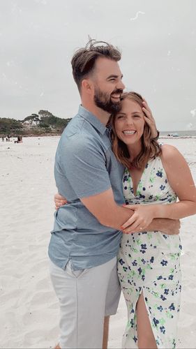 Customer photo review of 3.20 Carats Round Brilliant Cut Solitaire Hidden Halo Diamond Engagement Ring