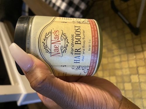 Customer photo review of Nae Nae's Hair Boost 9oz