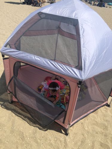 Customer photo review of Pop N' Go® Playpen