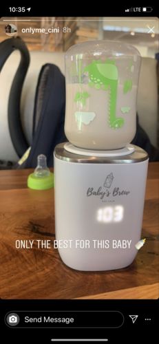 Customer photo review of Portable Bottle Warmer Pro