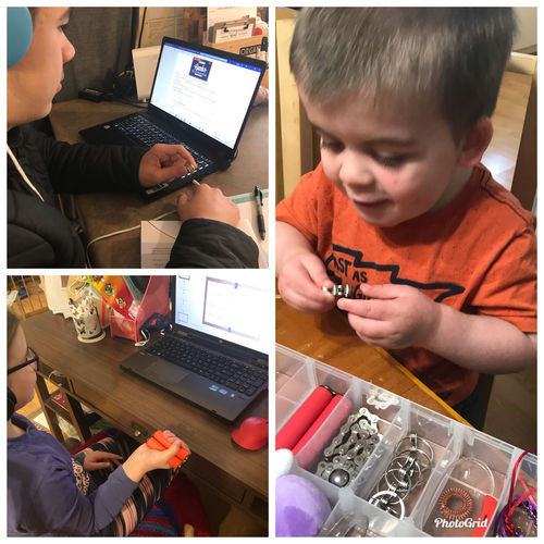 Customer photo review of Kaiko Full Sensory Resource Fidget Kit - Can be customised Valued at $260 save over $60