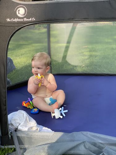 Customer photo review of Pop N' Go® Mattress Cover
