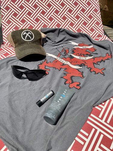 Customer photo review of SPF30 Lotion Organic Moisturizer 3 oz.