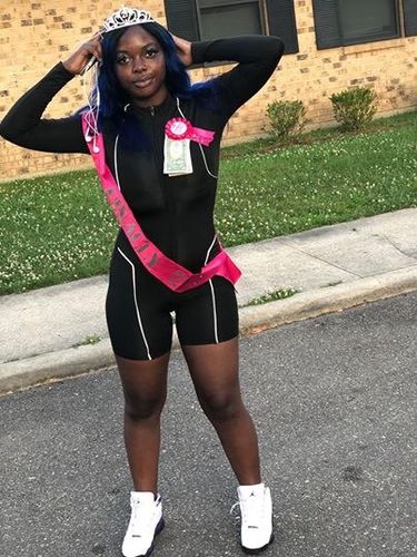 Customer photo review of Combinaison short longue manche et fermeture