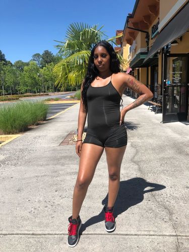 Customer photo review of Combinaison courte dos nus