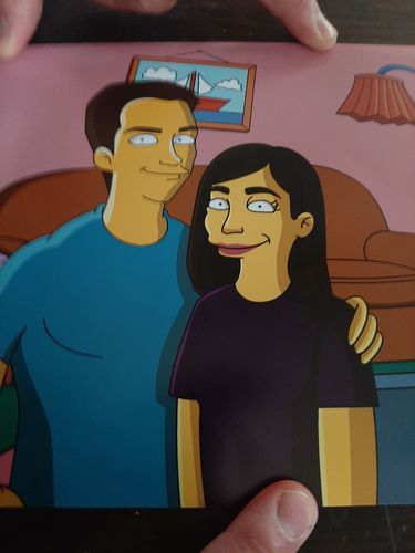 Customer photo review of Custom Cartoon POSTERS!