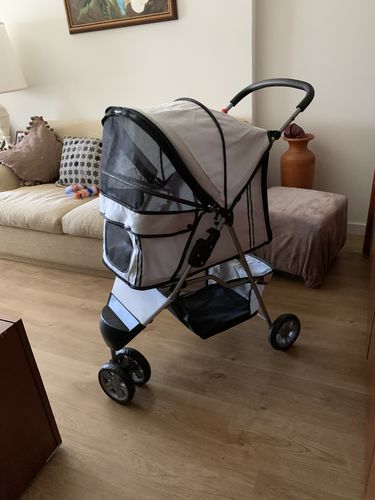 Customer photo review of Carrinho Dobrável 75x45x97 cm Cão Gato