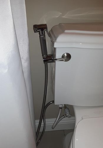 Customer photo review of Handheld Bidet Sprayer