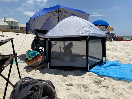 Customer photo review of Pop N' Go® Mattress Cover