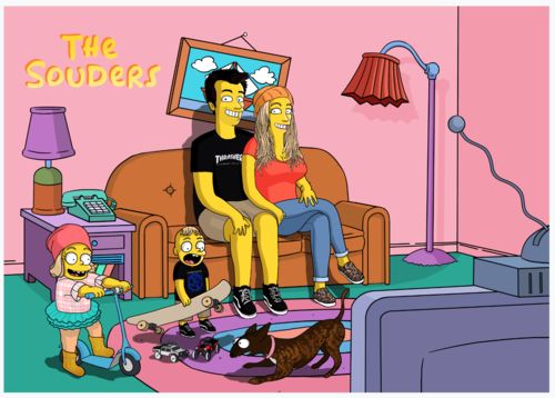 Customer photo review of SimpsonifyMe