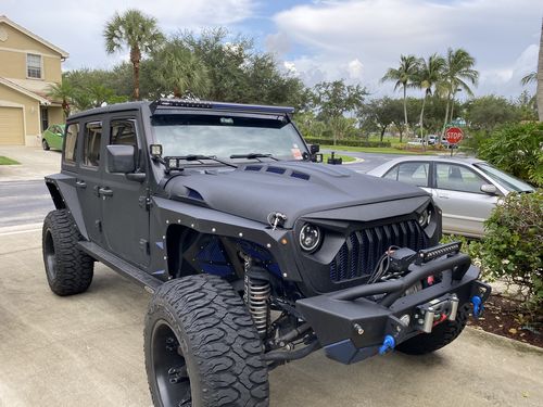 Customer photo review of Aerolidz Light Bar Cover - 50”/ 52” - Clear - Single Row