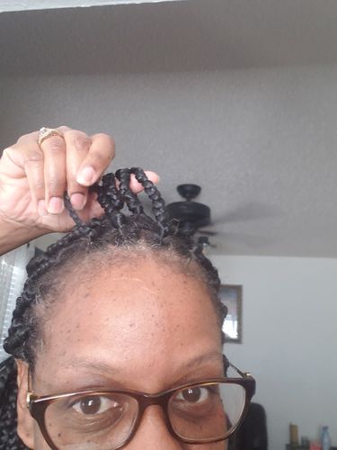 Customer photo review of Nae Nae's 9oz Hair Boost Special