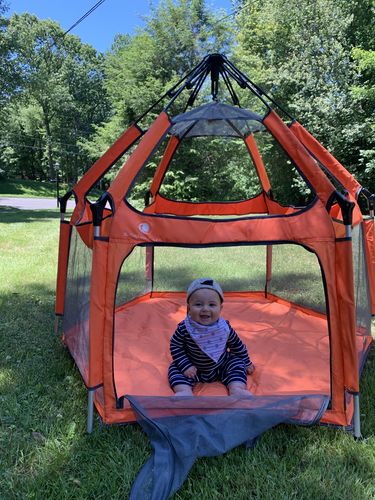 Customer photo review of Pop N' Go® Playpen
