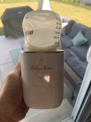 Customer photo review of Portable Bottle Warmer Pro