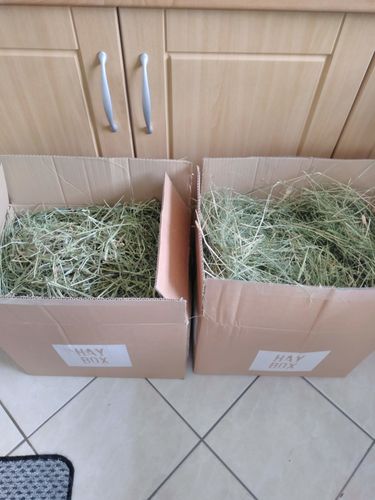 Customer photo review of 50/50 Hay Box