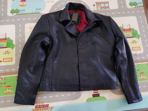 Customer photo review of Custom Leather jacket