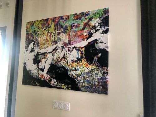 Customer photo review of Tableau Pop Art Paris