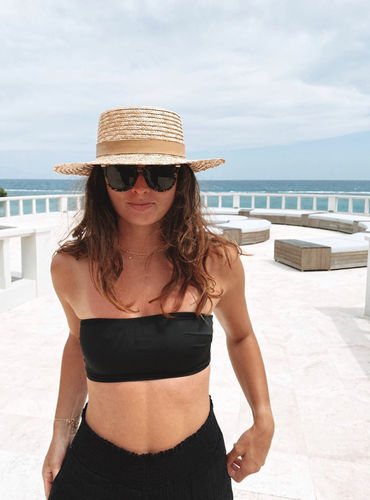 Customer photo review of LEVI TOP // INK ECOLUXE (PRE ORDER - SHIP DATE AUG 13)