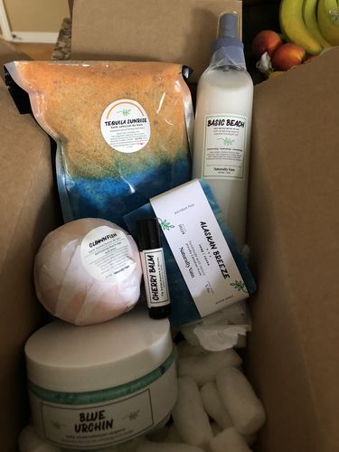 Customer photo review of Monthly Bath Lovers Club First Month Only $9