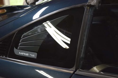 Customer photo review of Reproduction OEM "MR2" Rear Window Panel Add On Kit