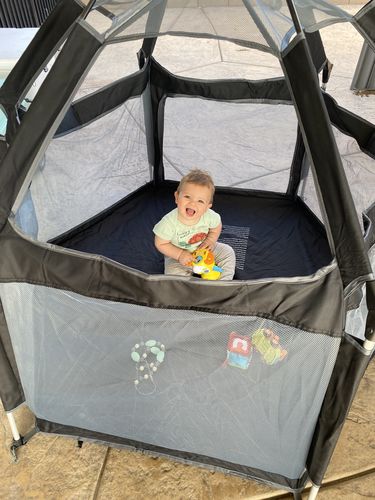 Customer photo review of Pop N' Go® Playpen
