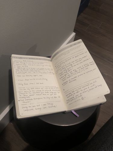 Customer photo review of The Daily Kairos Journal