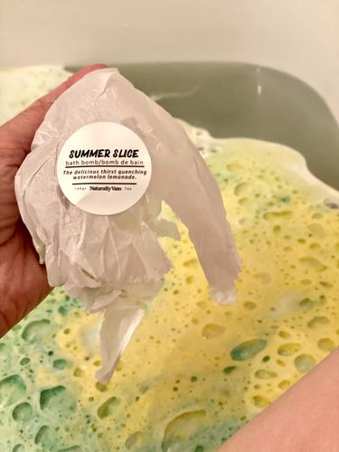 Customer photo review of Monthly Bath Bomb Club- First Month Only $9