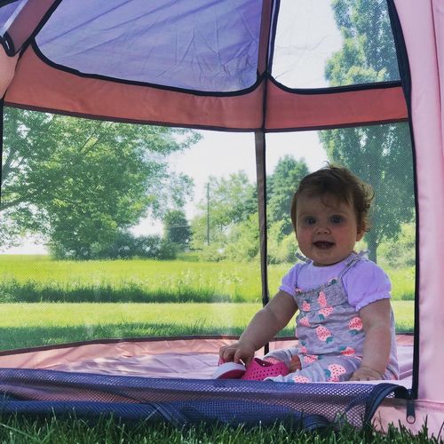 Customer photo review of Pop N' Go® Playpen