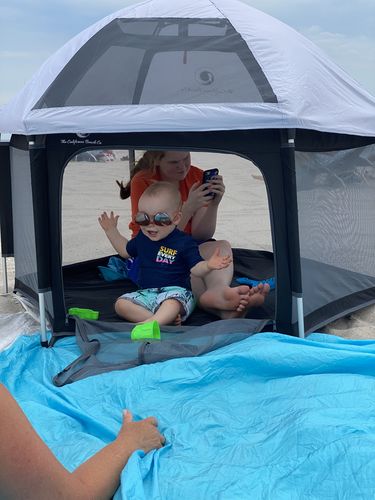 Customer photo review of Pop N' Go® Playpen