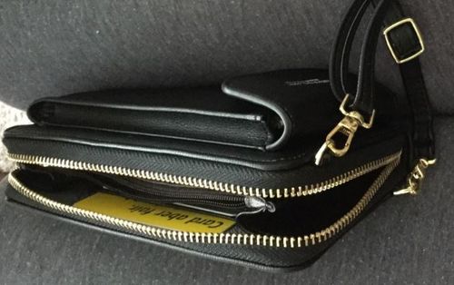 Customer photo review of Handy-Handtasche