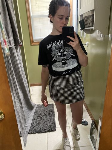 Customer photo review of Monster Girl Ramen, Unisex T-Shirt, Black