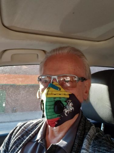 Customer photo review of Lithuania FILTER ACTIVATED CARBON PM 2.5 FM Face Mask