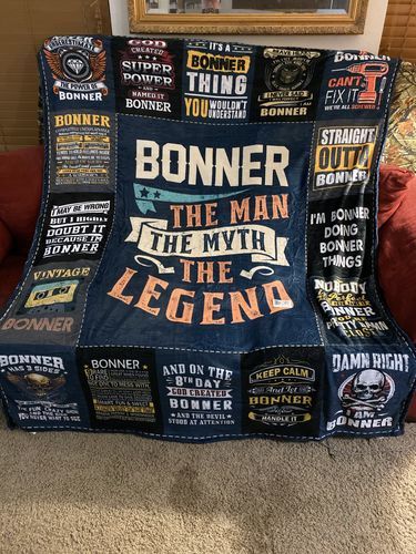 Customer photo review of US Navy Limited Edition Blanket 3D Printing