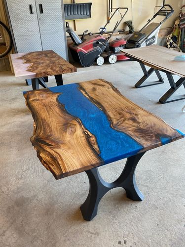 Customer photo review of Elegance table legs 405 Haru (Free Shipping USA)