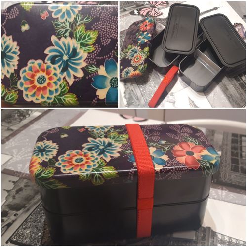 Customer photo review of Kimono Bento | Murasaki Large