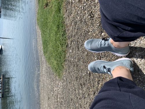 Customer photo review of Aleader Women's Xdrain Classic Knit Water Shoes