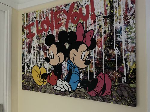 Customer photo review of Tableau Mickey Minnie Loves